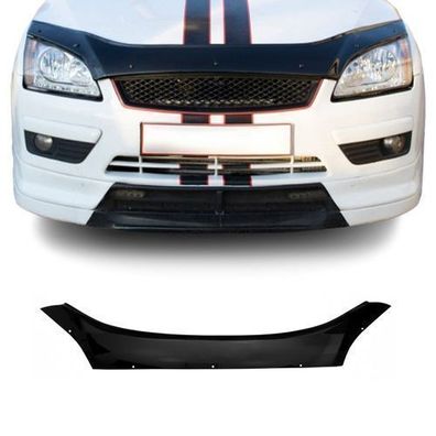 Motorhaube Deflektor Insekten Steinschlagschutz für Ford Focus 2004-2008 Dunkel