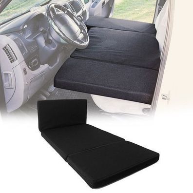 Camper Bett Fahrerhausbett Matratze für VW Transporter T4 1990-2003 Schwarz