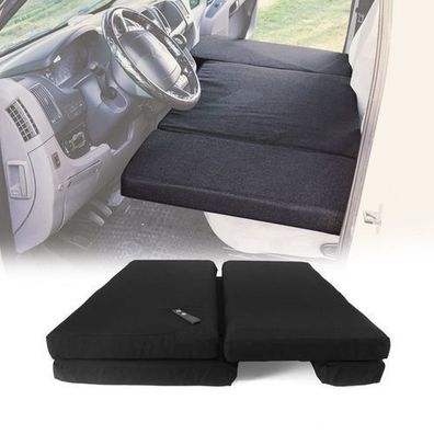 Camper Bett Fahrerhausbett Matratze für Ford Transit 2006-2014 Polyester Schwarz
