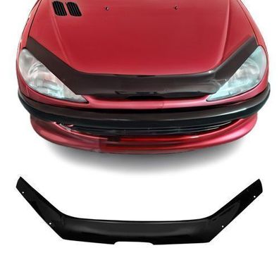 Motorhaube Deflektor Insekten Steinschlagschutz für Peugeot 206 1998-2012 Dunkel