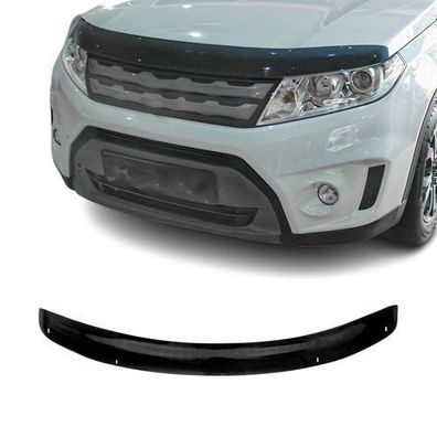 Motorhaube Deflektor Steinschlagschutz für Suzuki Vitara 2015-2023 Schwarz Abs