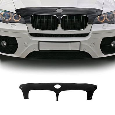Motorhaube Deflektor Insekten Steinschlagschutz für BMW X5 X6 2006-2013 Dunkel