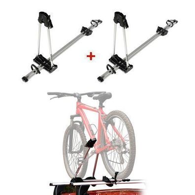 2x Farad Fahrradträger bis 25 kg ABE M-Style Dachfahrradträger EBike FatBike