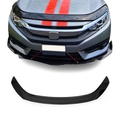 Motorhaube Deflektor Insekten Steinschlagschutz für Honda Civic X 2016-21 Dunkel
