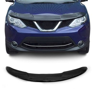 Motorhaube Deflektor Insektenschutz für Nissan Qashqai J11 2014-2017 Dunkel
