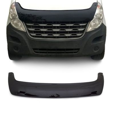 Motorhaube Deflektor Insektenschutz für Renault Master 2010-2014 Dunkel