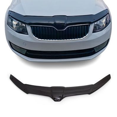 Motorhaube Deflektor Insekten Steinschlagschutz für Skoda Octavia 2012-19 Dunkel