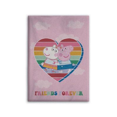 Peppa Pig Fleecedecke – Flauschiger Komfort für Kinder, 140 x 100 cm