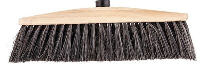 Fein gearbeiteter Besen "Oskar" aus Holz, 32cm, Naturborsten