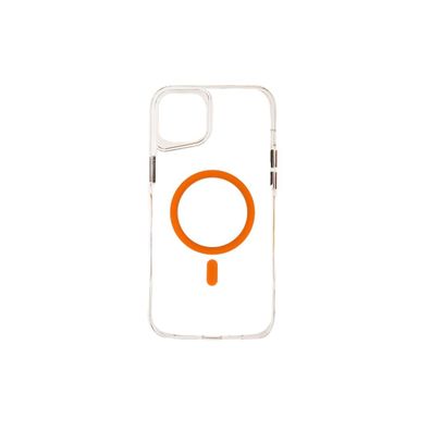 Anti-Shock Handyhülle mit Magnetfunktion Kompatibel mit iPhone 15 Plus Transparent