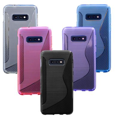 Handyhülle Samsung Galaxy S10e Silikon Hülle Schutzhülle Case Cover Backcover