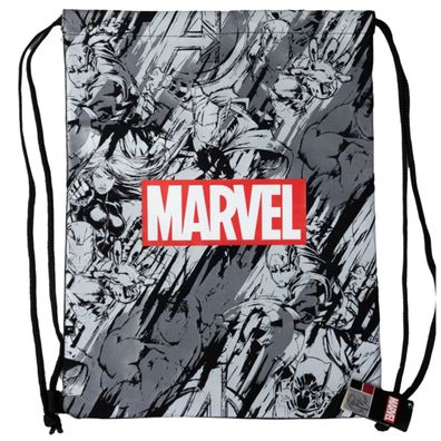 Marvel Turnbeutel Isolierte Stofftasche mit Zugband