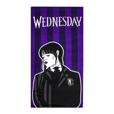 Wednesday Badehandtuch 140x70 cm Mikrofaser-Strandtuch aus Polyester