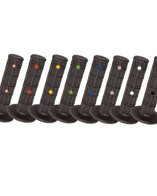Progrip 799 Double Density Grips - Red/Black