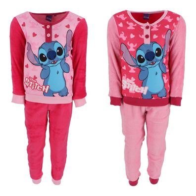 Lilo & Stitch Kinderpyjama – Kuscheliger Schlafanzug aus Korallen-Fleece