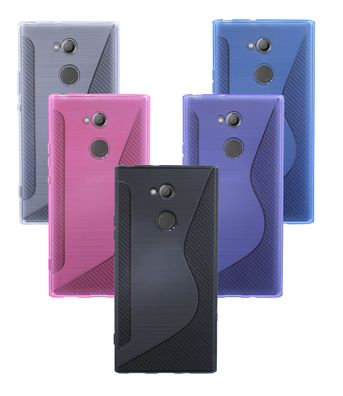 Handyhülle Sony Xperia L2 Silikon Hülle Schutzhülle Case Cover Backcover