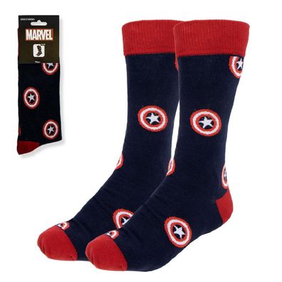 Marvel Strümpfe Erwachsene Baumwollsocken Alltag Größe 38-45