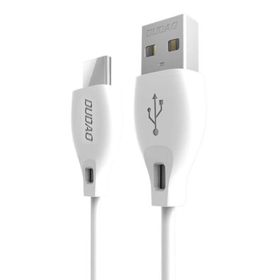 Dudao L4T USB-A zu USB-C Kabel 2,1A 1m Weiß