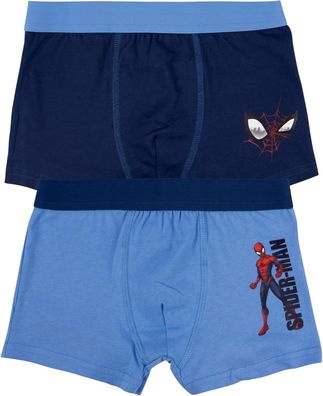 Marvel Spider-Man Boxershorts für Jungen - Kinder Unterwäsche Unterhose Boxer