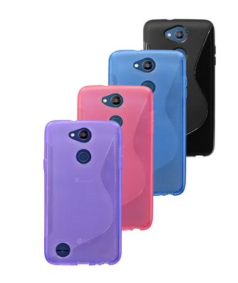 Handyhülle LG X Power 3 Silikon Hülle Schutzhülle Case Cover Backcover