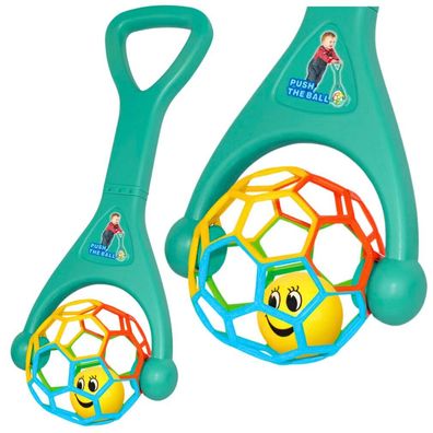 Lean Kinderwagen Mit Flexiblem Ball Türkisfarbener Rasselball