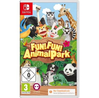Nintendo Switch Spiel FUN! FUN! Animal Park Action Minispiele - Enthält nur Downlo