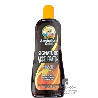 Australian Gold/Signature Accelerator 250ml/Solariumkosmetik/Bräunungslotion