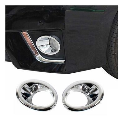 Nebelscheinwerfer Rahmen Umrandung für Toyota Corolla 2014-2016 Chrom ABS 2x