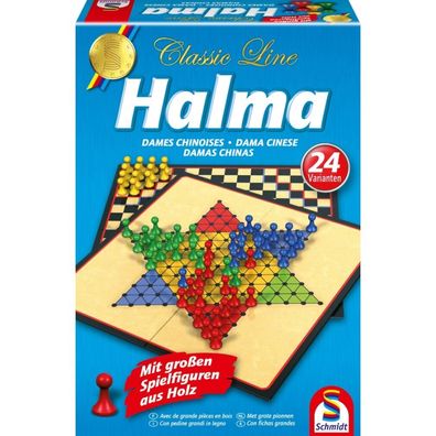 Schmidt Spiele Classic Line: Halma, Brettspiel