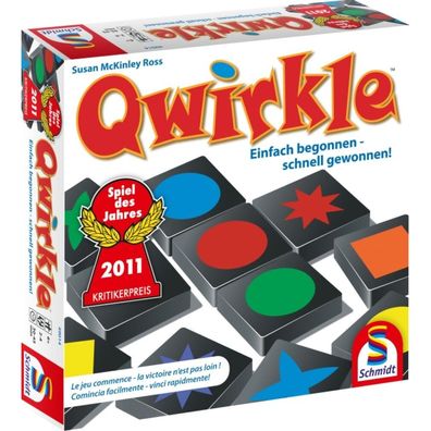 Schmidt Spiele Qwirkle, Brettspiel (Spiel des Jahres 2011)