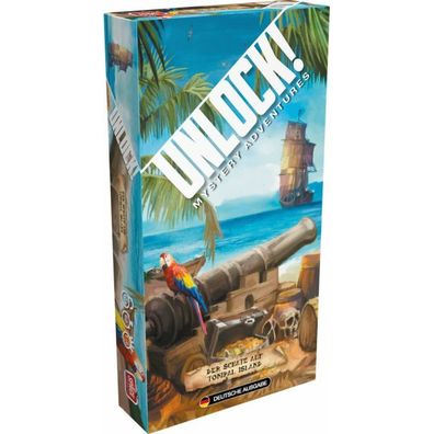 Asmodee Unlock! - Der Schatz auf Tonipal Island, Partyspiel (Box 2C)