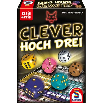 Schmidt Spiele Clever hoch Drei, WÃ #188; felspiel