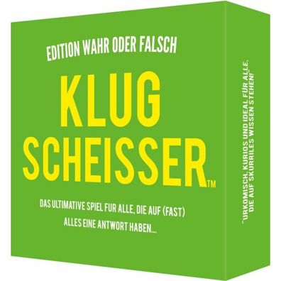 Vedes Klugscheisser Wahr oder Falsch Edition