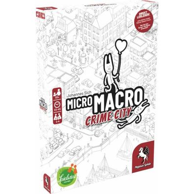 Pegasus Spiele MicroMacro: Crime City (Edition Spielwiese)