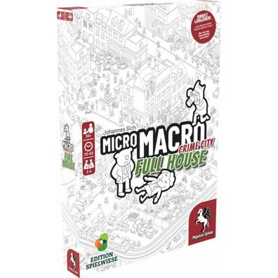 Vedes MicroMacro: Crime City 2 – Full House (Edition Spielwiese)
