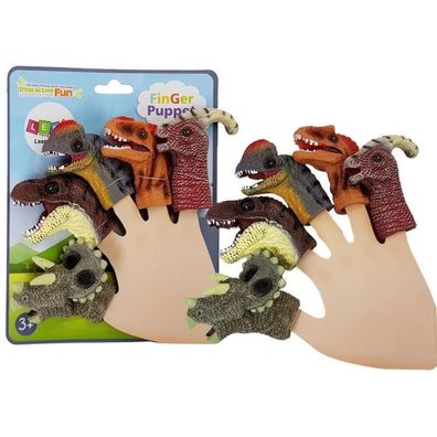 Leantoys Zehenkappen Dinosaurier 5 Stück