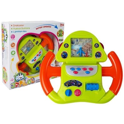 IMPORT Leantoys Interaktiver Flugsimulator Lenkrad Soundeffekte Lichter