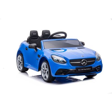 Lean Toys Kinder Elektroauto SLC 300 Blau LED, Audio, 2 Motoren, FB