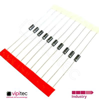 1N4007 Gleichrichterdiode THT DO41 DO204AC 1000V 1A -50..175°C Rectifier Diode