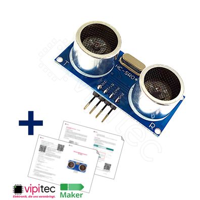 HC-SR04 Ultraschall Distanz-Sensor | 5V Abstand Entfernungsmesser für Arduino