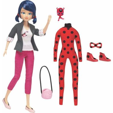 Vedes Bandai Miraculous Puppe mit Bekleidung, a. 26cm