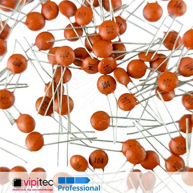 2,54mm Keramikkondensator Auswahl | THT Kerko Radial Capacitor Set Sortiment