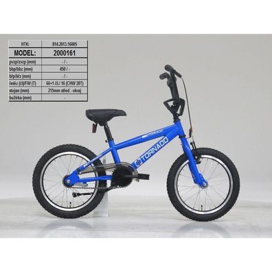 BMX-Rad Royal-Bugatti Tornado 16 Zoll - Blau