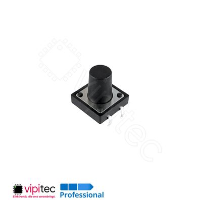 THT Mikrotaster 12x12x11,5 mm Mini Taster Printschalter Drucktaster 12x12 x 11.5