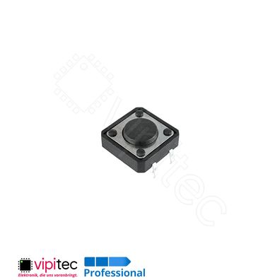THT Mikrotaster 12x12x4,5 mm Mini Taster Printschalter Drucktaster 12x12mm x 4.5