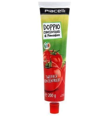 Piacelli Tomatenpaste doppelt konzentriert in Tube 200 g