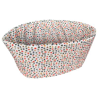 Aumüller hohe Polstereinlage Confetti für Fahrradkorb-Modelle 11/810/ * * * und 11/92