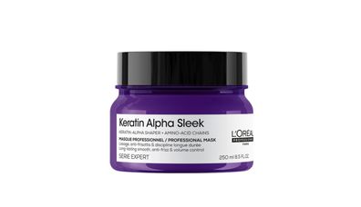 L'Oreal Serie Expert Keratin Alpha Sleek Mask 250ml – Haarkur Glättung Profi