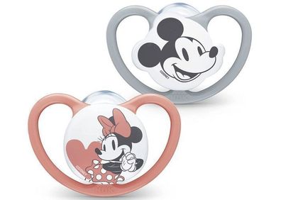 NUK Baby Schnuller fuer Neugeborene 0-6 Monate, Doppelpack