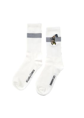 Bavarian CAPS Sportsocken Lucky Luke weiß 41-46